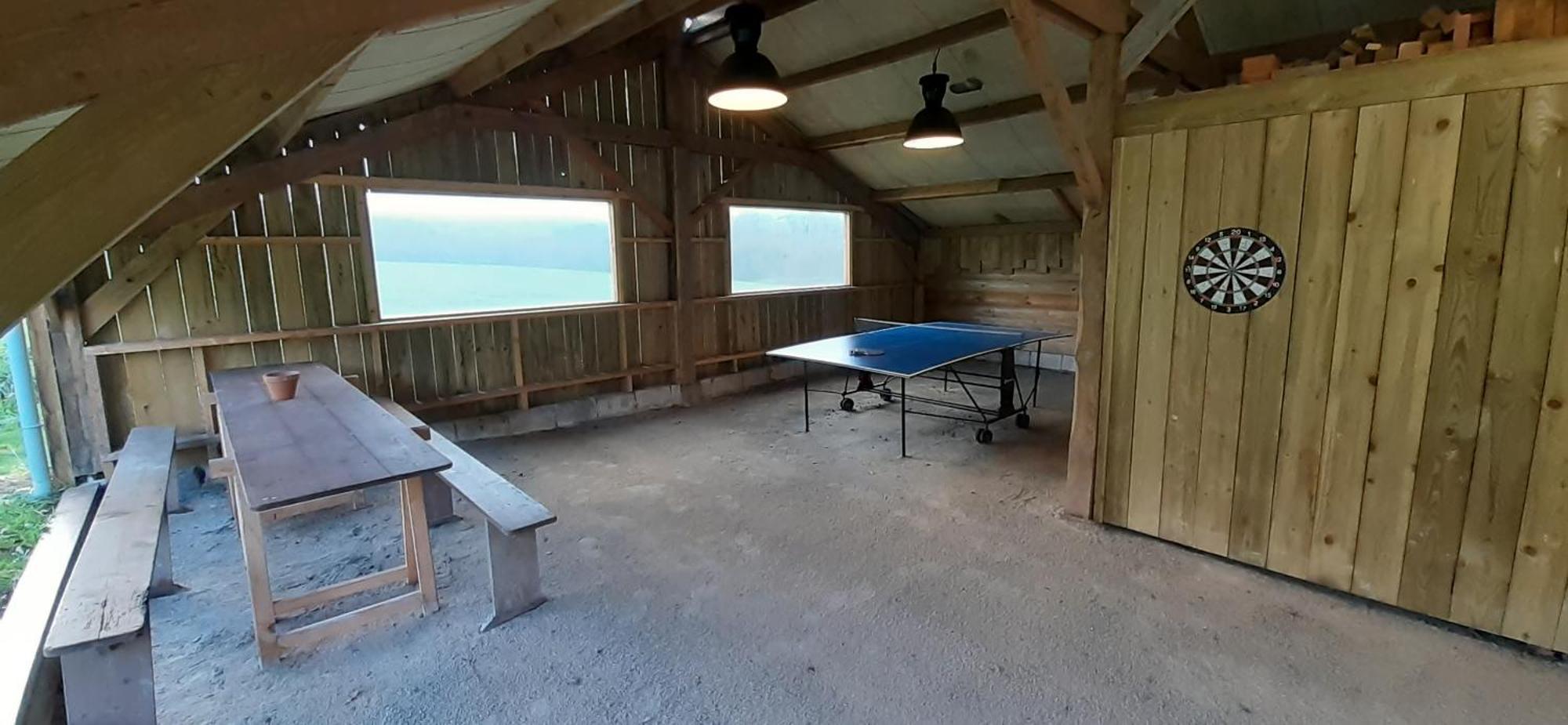Chalets De Pont Cob Avec Spa Gouézec Eksteriør billede